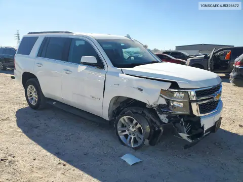 2018 Chevrolet Tahoe C1500 Ls VIN 1GNSCAEC4JR326672 фото 4