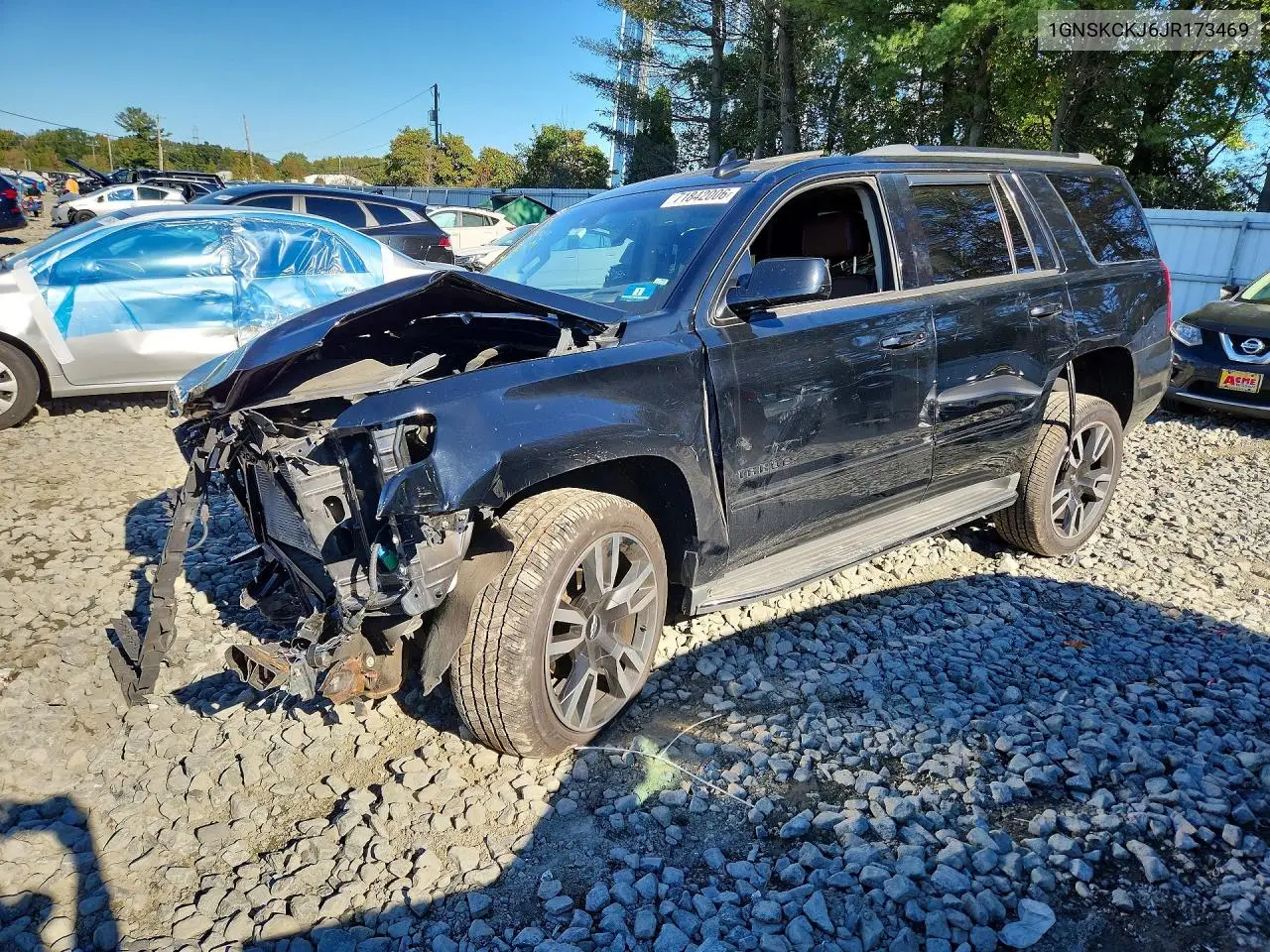 2018 Chevrolet Tahoe K1500 Premier VIN 1GNSKCKJ6JR173469 фото 1