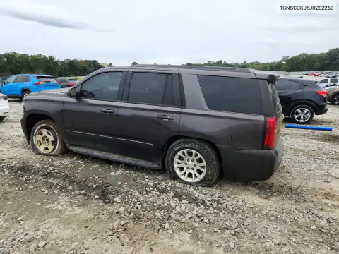 2018 Chevrolet Tahoe C1500 Premier VIN 1GNSCCKJ5JR202263 фото 2