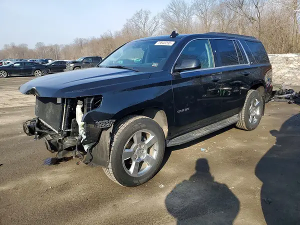 1GNSKBKC7JR324329 — 2018 Chevrolet Tahoe, Передняя часть (Front End), фото до ремонта