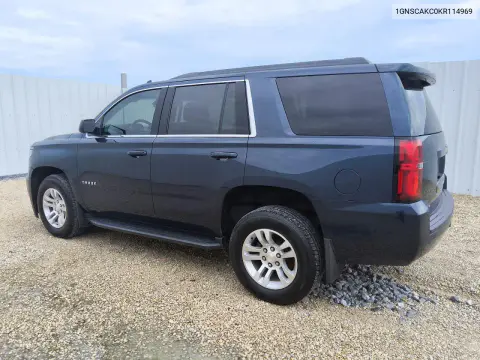 2019 Chevrolet Tahoe C1500 Ls VIN 1GNSCAKC0KR114969 фото 2