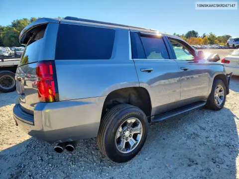 2019 Chevrolet Tahoe K1500 Ls VIN 1GNSKAKC5KR247147 фото 3
