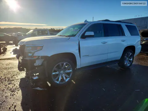 1GNSKBKC5KR184122 — 2019 Chevrolet Tahoe, Передняя часть, фото до ремонта