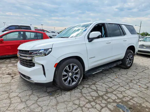 1GNSKNKD1MR143385 — 2021 Chevrolet Tahoe, Передняя часть (Front End), фото до ремонта