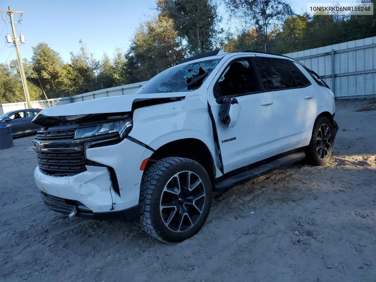 1GNSKRKD6NR155248 Chevrolet Tahoe 2022 — повреждение Повреждения со всех сторон, фото до ремонта