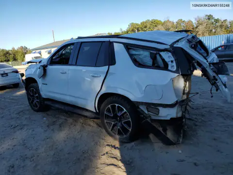 1GNSKRKD6NR155248 — 2022 Chevrolet Tahoe, фото 2 с аукциона Copart 23.10.2026, Повреждения со всех сторон