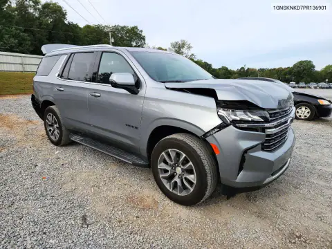 2023 Chevrolet Tahoe K1500 Lt VIN 1GNSKNKD7PR136901 фото 4