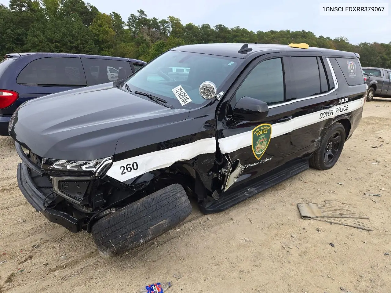 2024 Chevrolet Tahoe C1500 VIN 1GNSCLEDXRR379067 фото 1