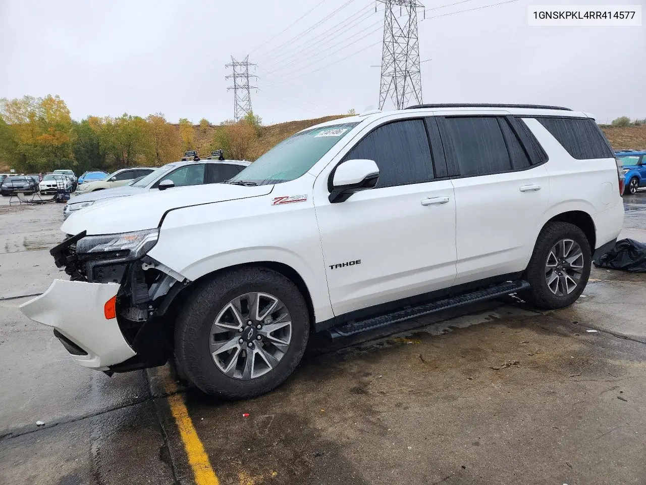 1GNSKPKL4RR414577 Chevrolet Tahoe 2024 — повреждение Передняя часть, фото до ремонта