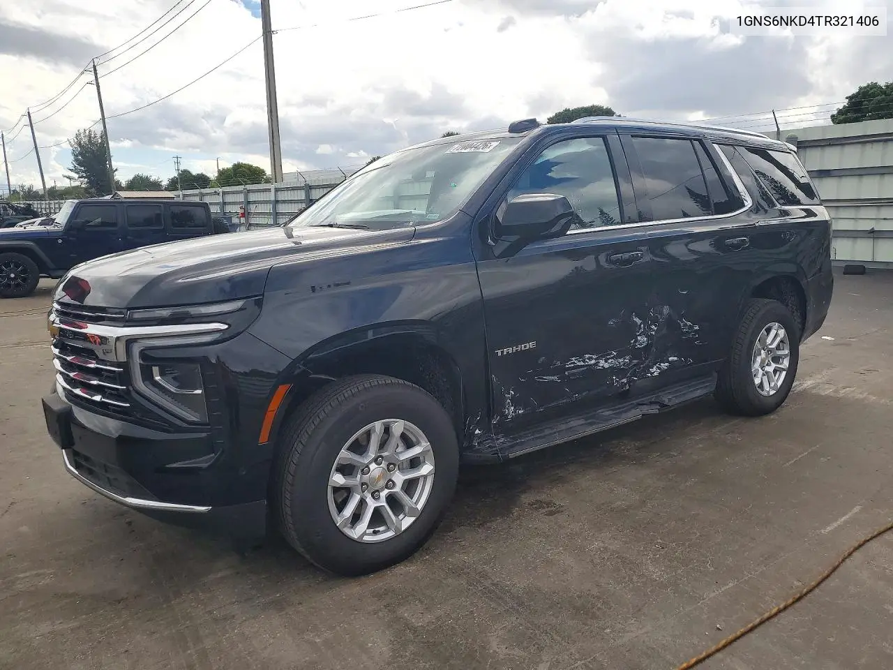 1GNS6NKD4TR321406 Chevrolet Tahoe 2026 — повреждение Сторона, фото до ремонта