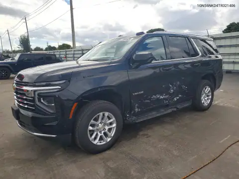 1GNS6NKD4TR321406 — 2026 Chevrolet Tahoe, Сторона, фото до ремонта