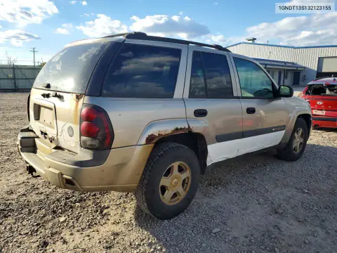 2003 Chevrolet Trailblazer VIN 1GNDT13S132123155 фото 3