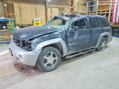1GNDT13S142103067 — 2004 Chevrolet TrailBlazer, Повреждения со всех сторон, фото до ремонта