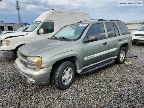 1GNDS13S442437614 — 2004 Chevrolet TrailBlazer, Мелкие вмятины и царапины, фото до ремонта