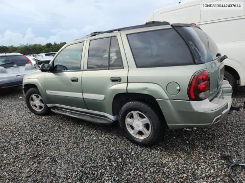 2004 Chevrolet Trailblazer Ls VIN 1GNDS13S442437614 фото 2
