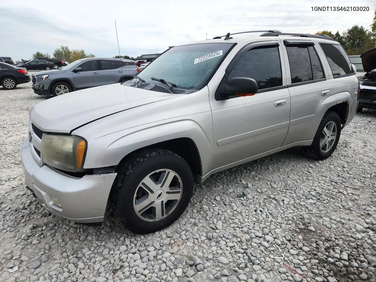 2006 Chevrolet Trailblazer Ls VIN 1GNDT13S462103020 фото 1