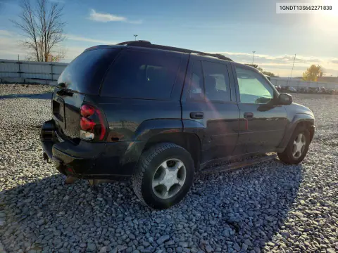 2006 Chevrolet Trailblazer Ls VIN 1GNDT13S662271838 фото 3