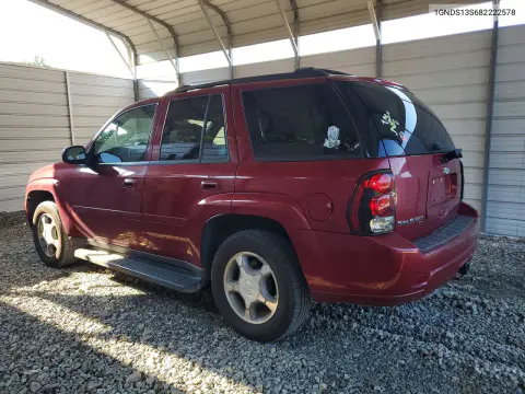 2008 Chevrolet Trailblazer Ls VIN 1GNDS13S682222578 фото 2