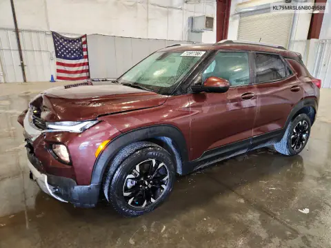 2022 Chevrolet Trailblazer Lt VIN KL79MRSL6NB049588 фото 1