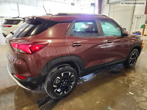 2022 Chevrolet Trailblazer Lt VIN KL79MRSL6NB049588 фото 3