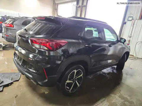 2022 Chevrolet Trailblazer Rs VIN KL79MUSLXNB033039 фото 3