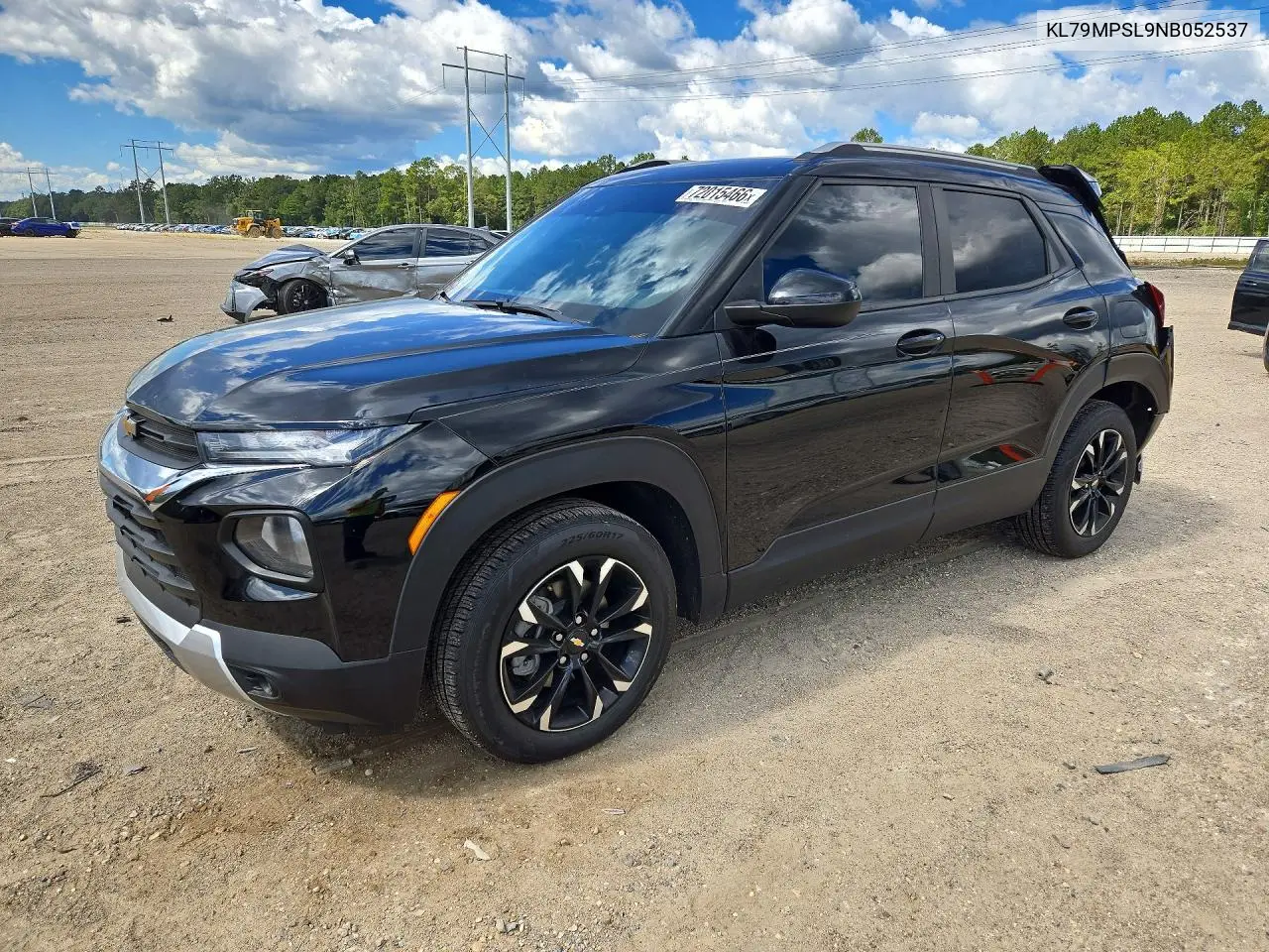 2022 Chevrolet Trailblazer Lt VIN KL79MPSL9NB052537 фото 1