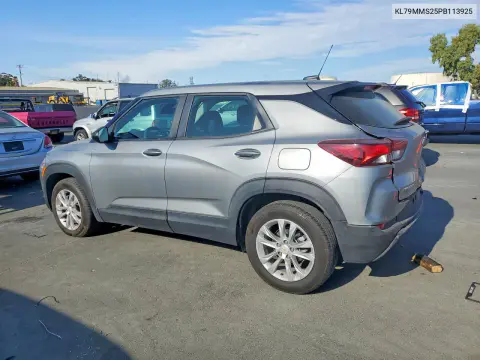 2023 Chevrolet Trailblazer Ls VIN KL79MMS25PB113925 фото 2