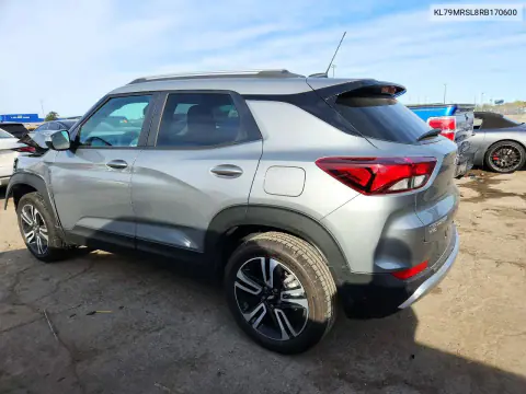 2024 Chevrolet Trailblazer Lt VIN KL79MRSL8RB170600 фото 2