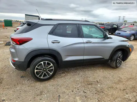 KL79MRSL9RB045251 — 2024 Chevrolet TrailBlazer, фото 3 с аукциона Copart, Передняя часть