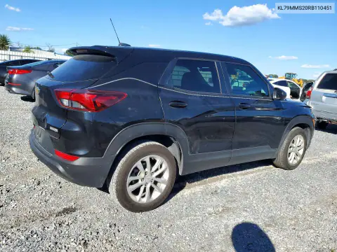KL79MMS20RB110451 — 2024 Chevrolet TrailBlazer, фото 3 с аукциона Copart, Передняя часть