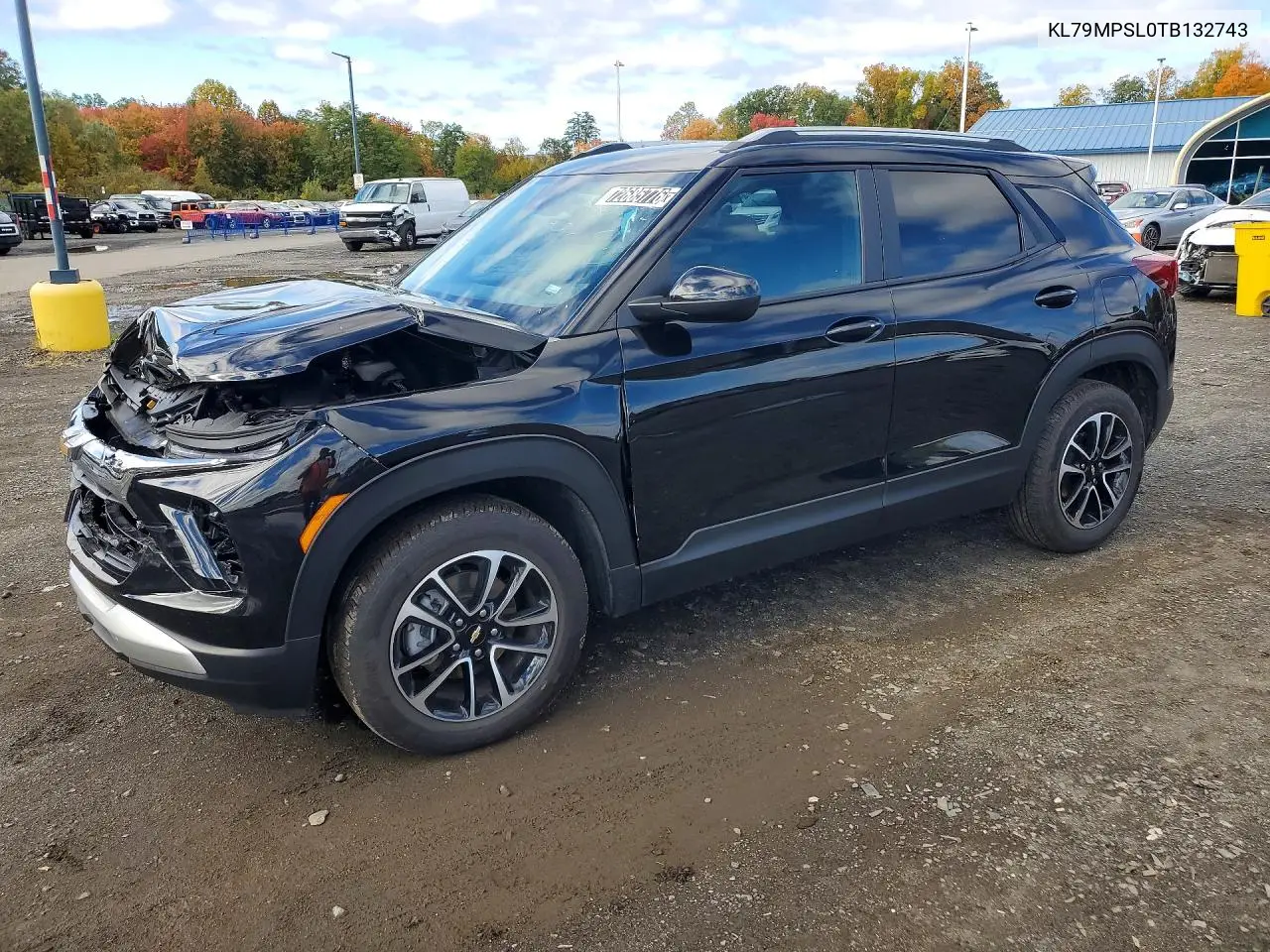KL79MPSL0TB132743 Chevrolet TrailBlazer 2026 — повреждение Передняя часть, фото до ремонта