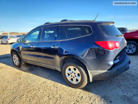 1GNKREED3BJ319498 — 2011 Chevrolet Traverse, фото 2 с аукциона Copart 22.10.2026, Передняя часть