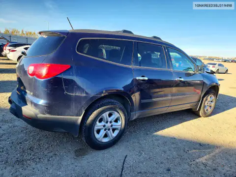 1GNKREED3BJ319498 — 2011 Chevrolet Traverse, фото 3 с аукциона Copart 22.10.2026, Передняя часть