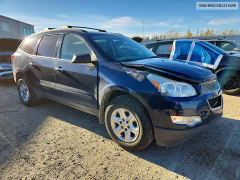 1GNKREED3BJ319498 — 2011 Chevrolet Traverse, фото 4 с аукциона Copart 22.10.2026, Передняя часть