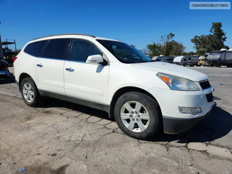 2011 Chevrolet Traverse Lt VIN 1GNKRGED8BJ319802 фото 4