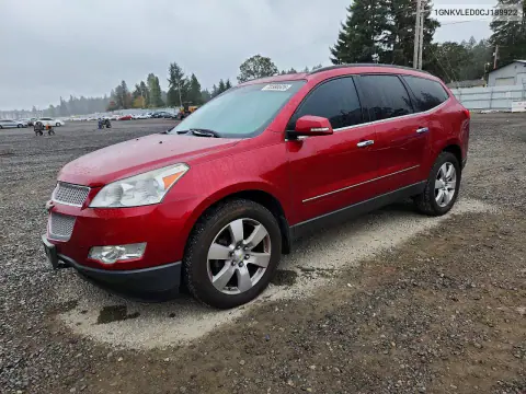 2012 Chevrolet Traverse Ltz VIN 1GNKVLED0CJ188922 фото 1