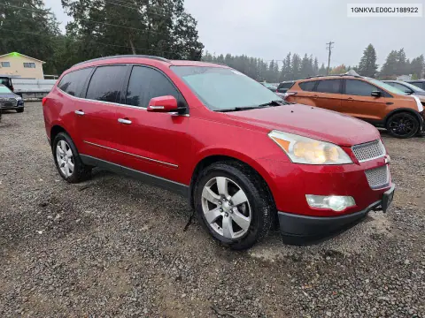2012 Chevrolet Traverse Ltz VIN 1GNKVLED0CJ188922 фото 4