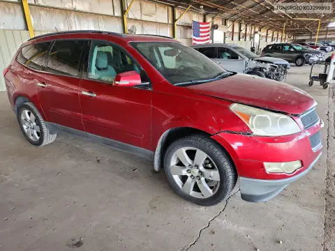 2012 Chevrolet Traverse Lt VIN 1GNKRGEDXCJ299893 фото 4