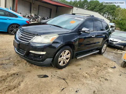 1GNKRGKD7DJ119341 — 2013 Chevrolet Traverse, Передняя часть, фото до ремонта