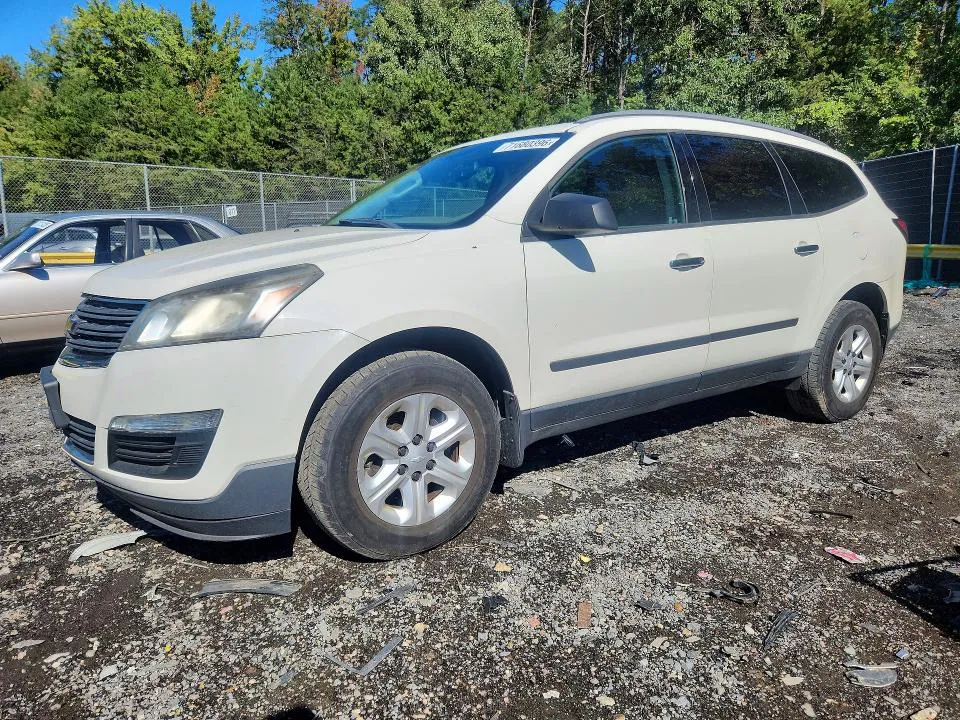 2013 CHEVROLET TRAVERSE VIN 1GNKRFKDXDJ242531 фото 1