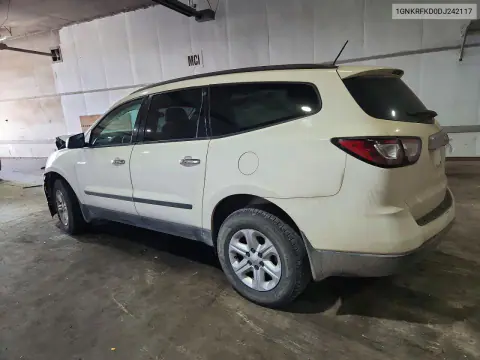 2013 Chevrolet Traverse Ls VIN 1GNKRFKD0DJ242117 фото 2