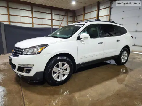 1GNKVGKD1EJ339653 — 2014 Chevrolet Traverse, Сторона, фото до ремонта