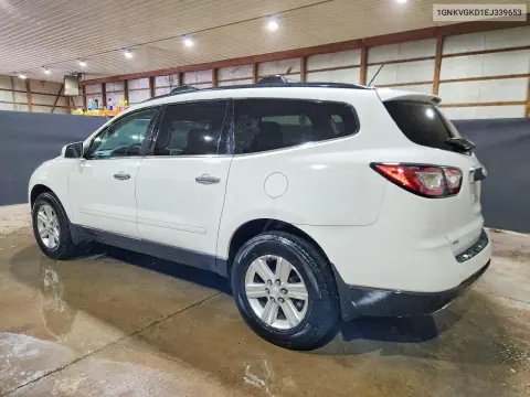 2014 Chevrolet Traverse Lt VIN 1GNKVGKD1EJ339653 фото 2