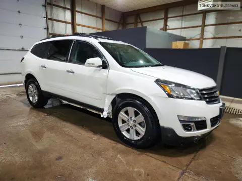 2014 Chevrolet Traverse Lt VIN 1GNKVGKD1EJ339653 фото 4