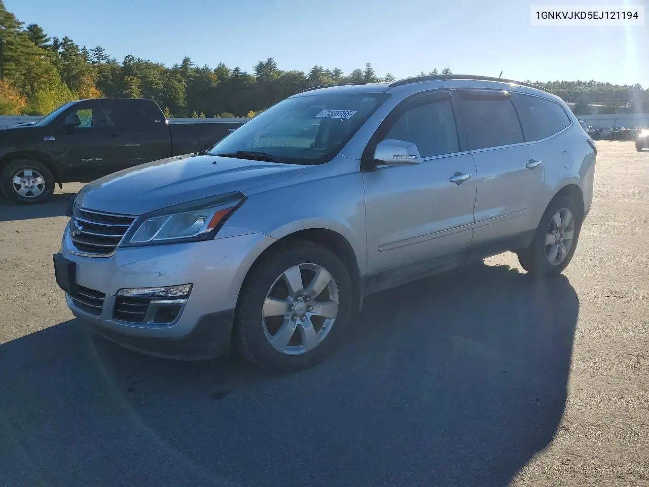 2014 Chevrolet Traverse Ltz VIN 1GNKVJKD5EJ121194 фото 1