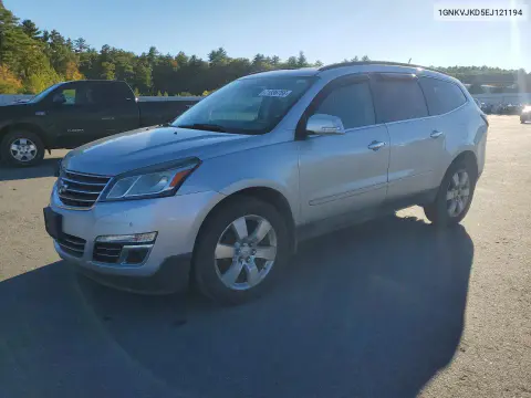 1GNKVJKD5EJ121194 — 2014 Chevrolet Traverse, Передняя часть, фото до ремонта