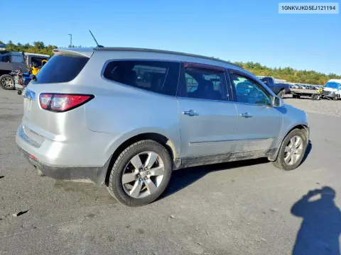 2014 Chevrolet Traverse Ltz VIN 1GNKVJKD5EJ121194 фото 3