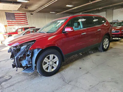 1GNKVHKD3EJ110400 — 2014 Chevrolet Traverse, Передняя часть (Front End), фото до ремонта