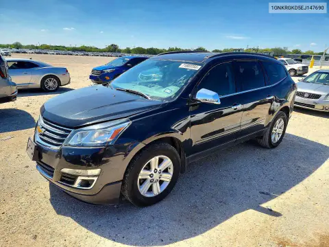 1GNKRGKD5EJ147690 — 2014 Chevrolet Traverse, Сторона, фото до ремонта