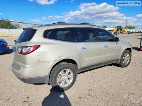 2014 Chevrolet Traverse Lt VIN 1GNKRHKD1EJ373750 фото 3